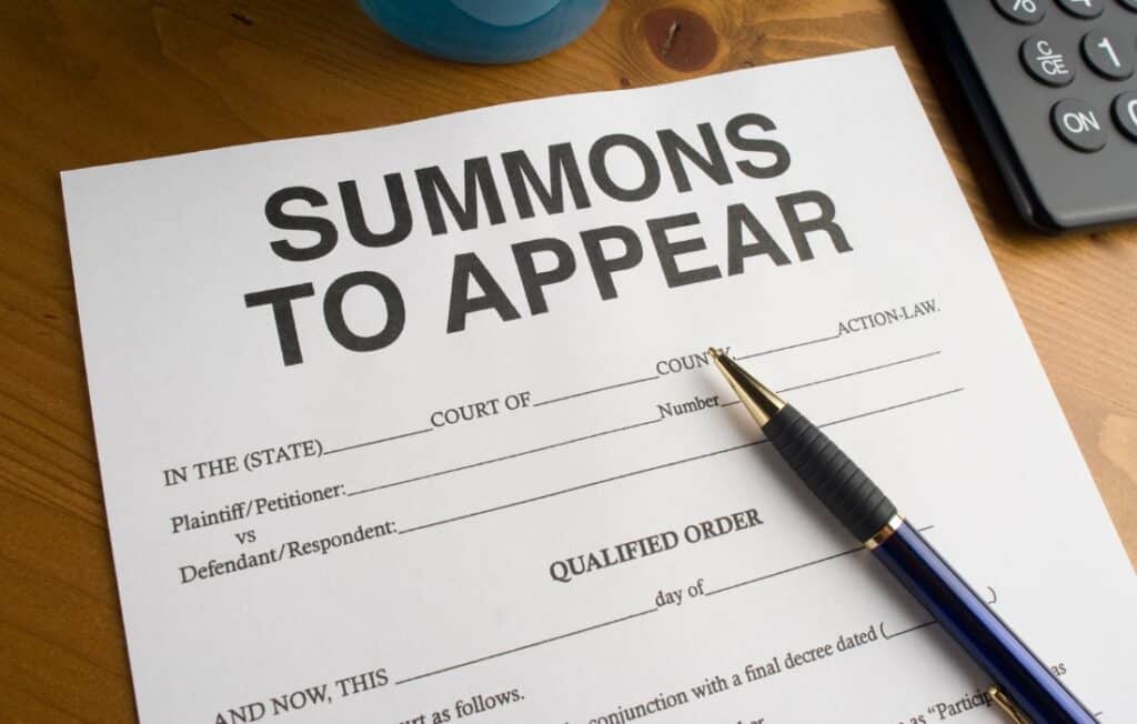 The Procedure for Serving Summons and Complaints
