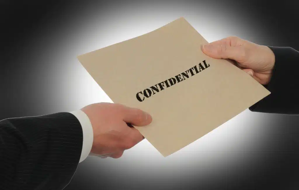 Maintaining Confidentiality of Personal Information and Cases